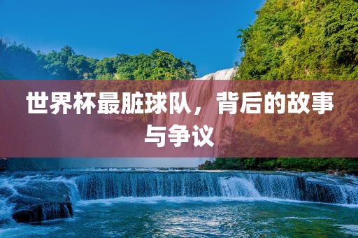世界杯最脏球队，背后的故事与争议