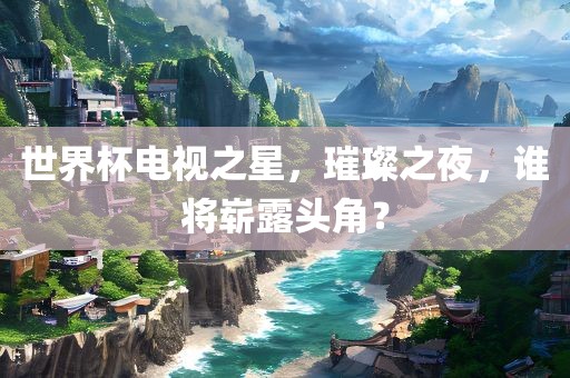 世界杯电视之星，璀璨之夜，谁将崭露头角？