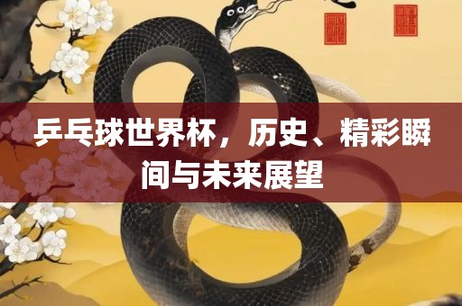 乒乓球世界杯，历史、精彩瞬间与未来展望广西贺州市华昌新材料有限公司