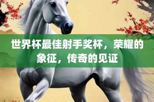 世界杯最佳射手奖杯，荣耀的象征，传奇的见证