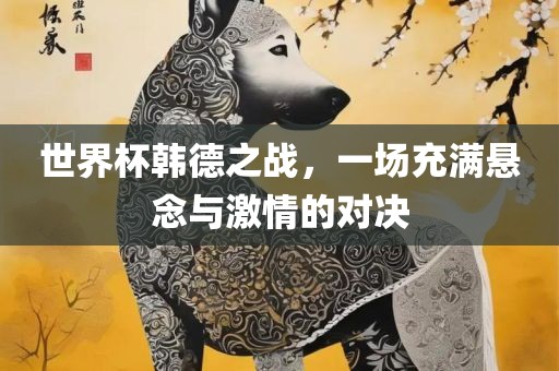 世界杯韩德之战，一场充满悬念与激情的对决
