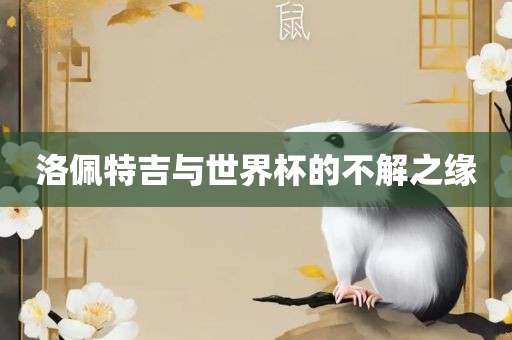 洛佩特吉与世界杯的不解之缘