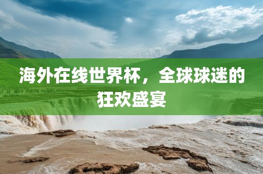 海外在线世界杯，全球球迷的狂欢盛宴