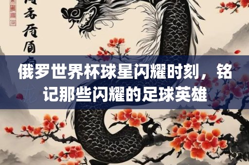 俄罗世界杯球星闪耀时刻，铭记那些闪耀的足球英雄