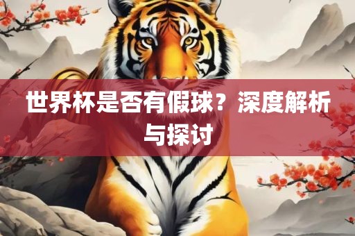 世界杯是否有假球？深度解析与探讨