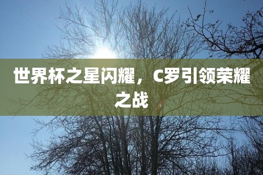 世界杯之星闪耀，C罗引领荣耀之战