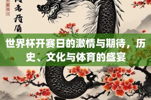 世界杯开赛日的激情与期待，历史、文化与体育的盛宴