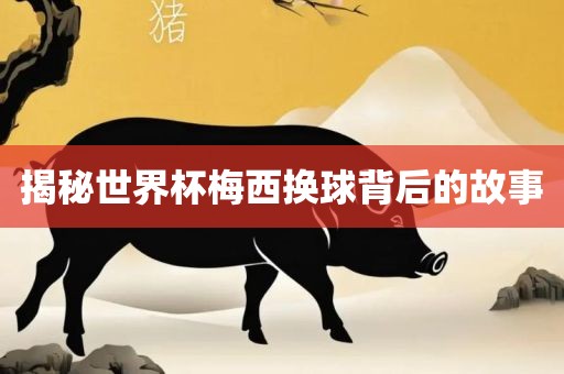 揭秘世界杯梅西换球背后的故事