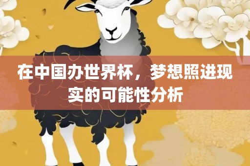 在中国办世界杯，梦想照进现实的可能性分析