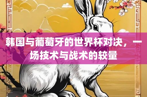 韩国与葡萄牙的世界杯对决，一场技术与战术的较量