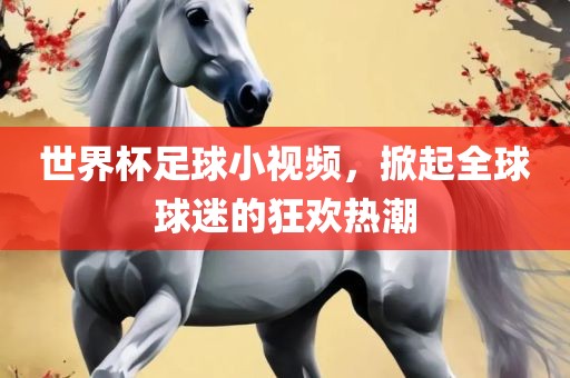 世界杯足球小视频，掀起全球球迷的狂欢热潮