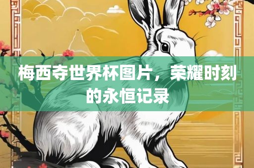 梅西夺世界杯图片，荣耀时刻的永恒记录