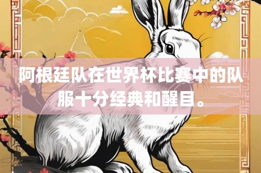 阿根廷队在世界杯比赛中的队服十分经典和醒目。