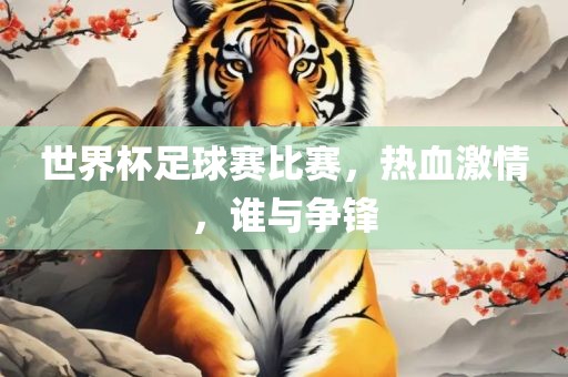 世界杯足球赛比赛，热血激情，谁与争锋