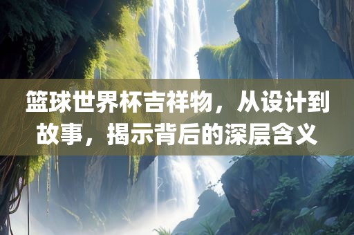 篮球世界杯吉祥物，从设计到故事，揭示背后的深层含义