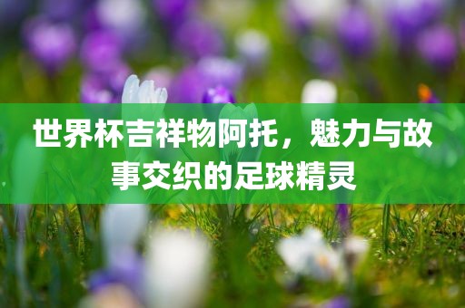 世界杯吉祥物阿托，魅力与故事交织的足球精灵