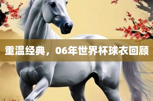 重温经典，06年世界杯球衣回顾