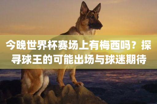 今晚世界杯赛场上有梅西吗？探寻球王的可能出场与球迷期待