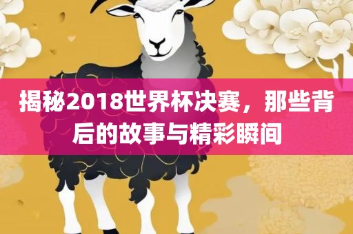 揭秘2018世界杯决赛，那些背后的故事与精彩瞬间广西贺州市华昌新材料有限公司