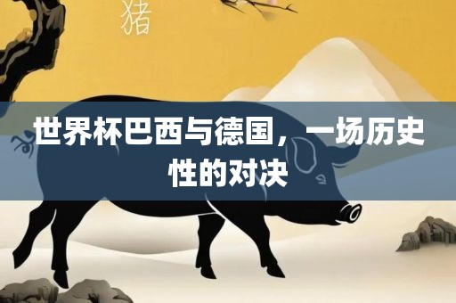 世界杯巴西与德国，一场历史性的对决