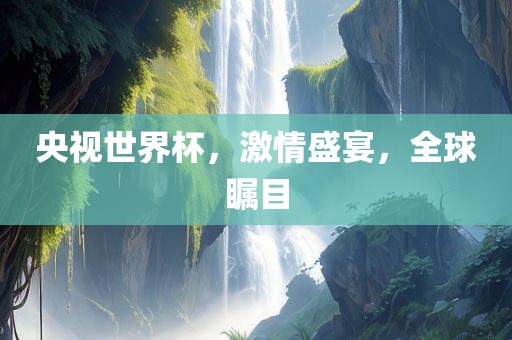 央视世界杯，激情盛宴，全球瞩目