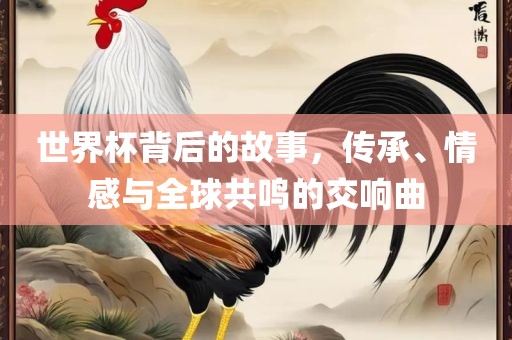 世界杯背后的故事，传承、情感与全球共鸣的交响曲
