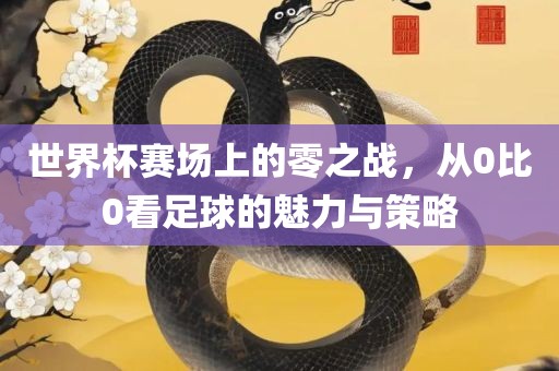 世界杯赛场上的零之战，从0比0看足球的魅力与策略
