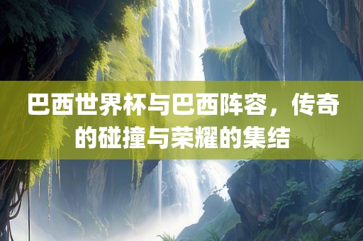 巴西世界杯与巴西阵容，传奇的碰撞与荣耀的集结
