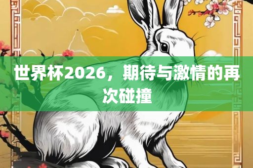 世界杯2026，期待与激情的再次碰撞