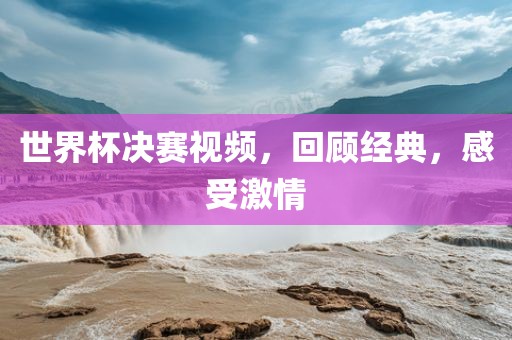 世界杯决赛视频，回顾经典，感受激情