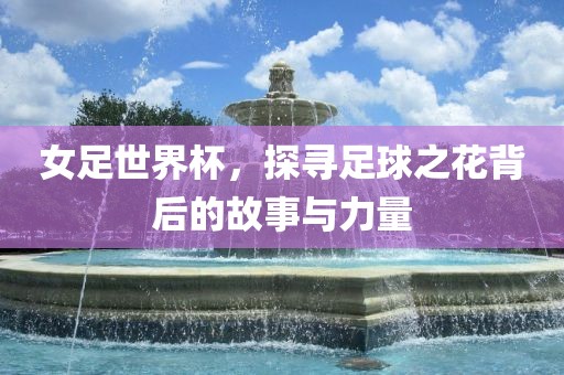 女足世界杯，探寻足球之花背后的故事与力量