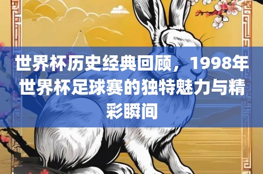 世界杯历史经典回顾，1998年世界杯足球赛的独特魅力与精彩瞬间广西贺州市华昌新材料有限公司