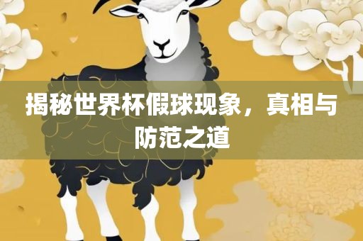揭秘世界杯假球现象，真相与防范之道广西贺州市华昌新材料有限公司