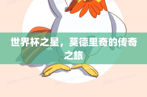世界杯之星，莫德里奇的传奇之旅