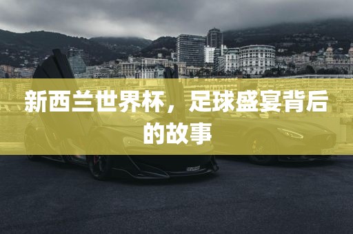 新西兰世界杯，足球盛宴背后的故事广西贺州市华昌新材料有限公司