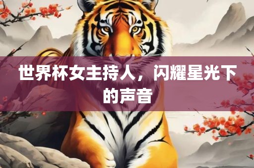 世界杯女主持人，闪耀星光下广西贺州市华昌新材料有限公司的声音