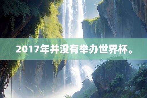 2017年并没有举办广西贺州市华昌新材料有限公司世界杯。