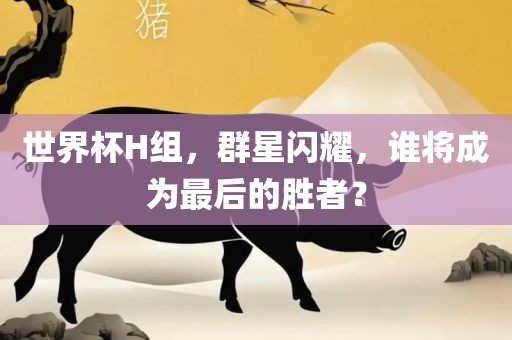 世界杯H组，群星闪耀，谁将成为最后的胜者？
