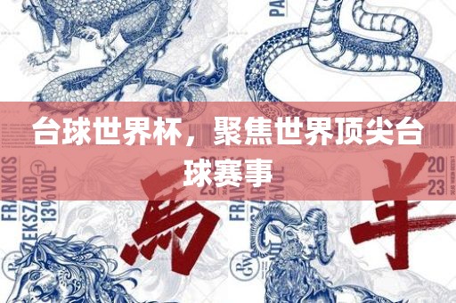 台球世界杯，聚焦世界顶尖台球赛事广西贺州市华昌新材料有限公司