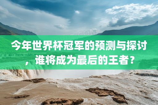 今年世界杯冠军的预测与探讨，谁将成为最后的王者？