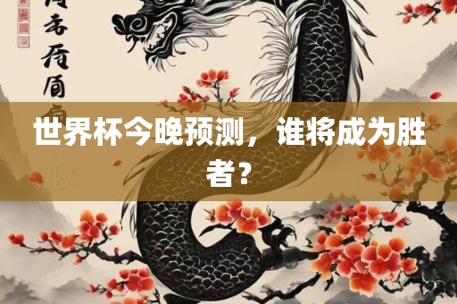 世界杯今晚预测，谁将成为胜者？