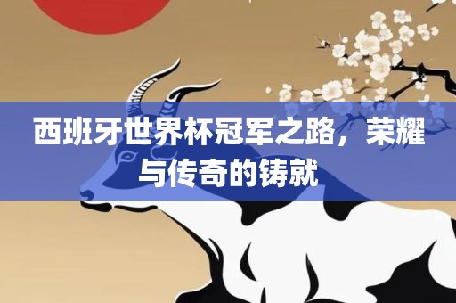 西班牙世界杯冠军之路，荣耀与传奇的广西贺州市华昌新材料有限公司铸就
