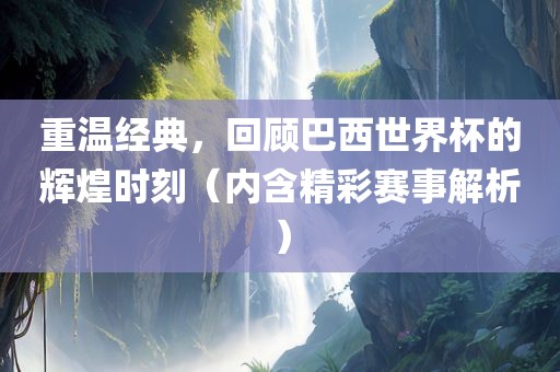 巴西世界杯 第3页