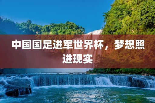 中国国足进军世界杯，梦想照进现实