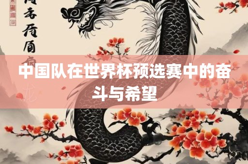 中国队在世界杯预选赛中的奋斗与希广西贺州市华昌新材料有限公司望