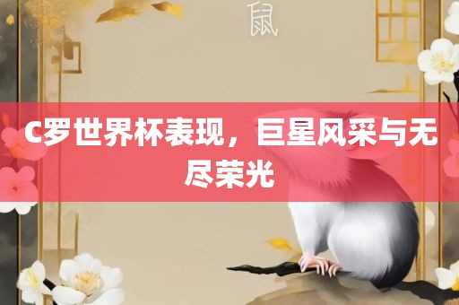 C罗世界杯表现，巨星风采与无尽荣光