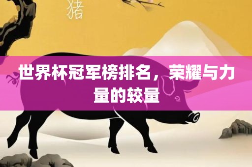 世界杯冠军榜排名，荣耀与力量的较量