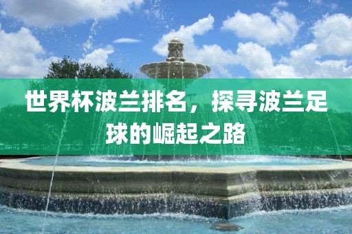 世界杯波兰排名，探寻波兰足球的崛起之路