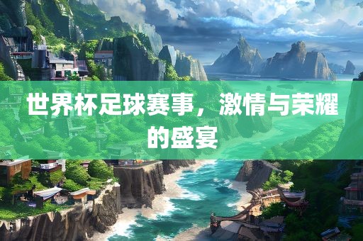 世界杯足球赛事，激情与荣耀的盛宴