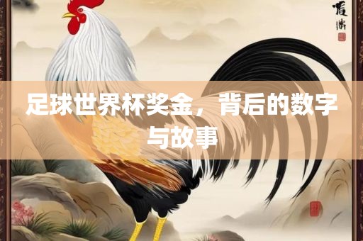 足球世界杯奖金，背后的数字与故事